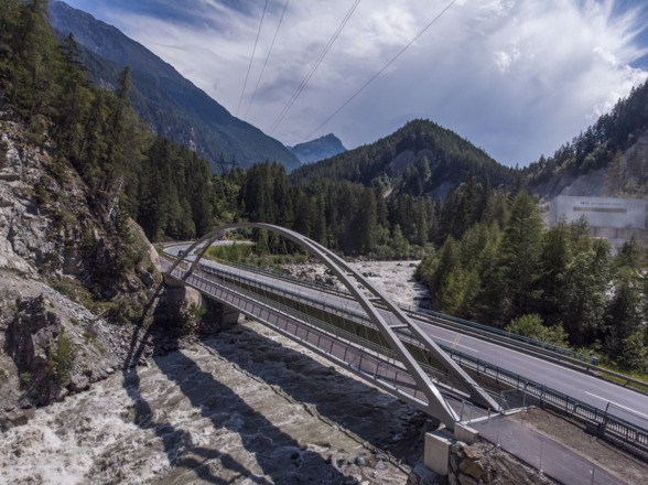 Radbrücke Ötztal Radweg