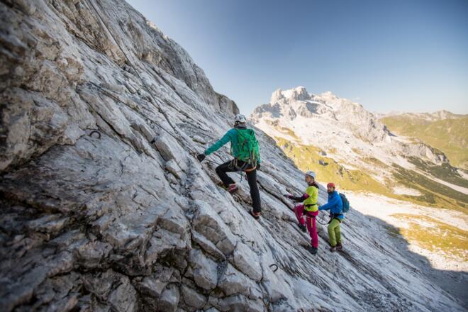 Klettersteig Gauablickhöhle