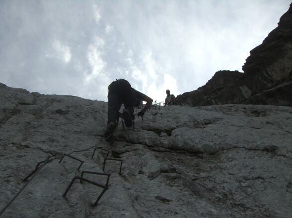 Klettersteig Blodigrinne - Drusenfluh