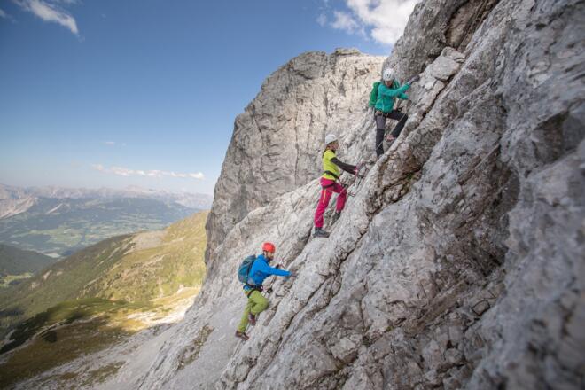 Klettersteig Gauablickhöhle