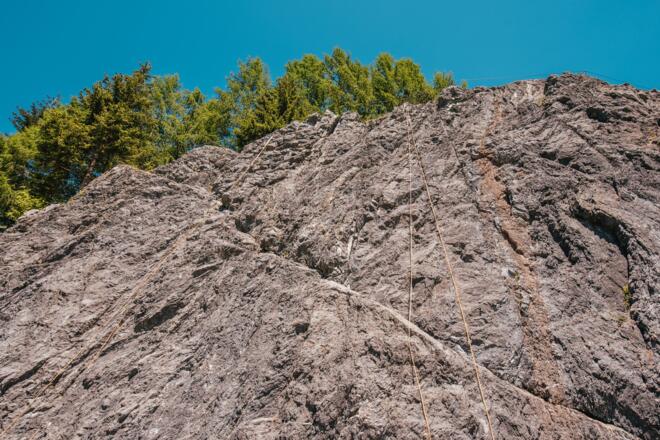 Kletterwand Latschau