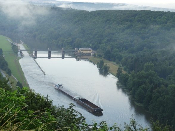 Schleuse bei Wertheim