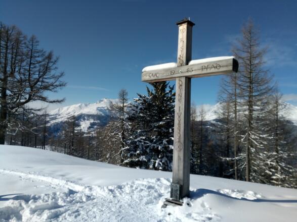 Gipfelkreuz am Stronachkogel