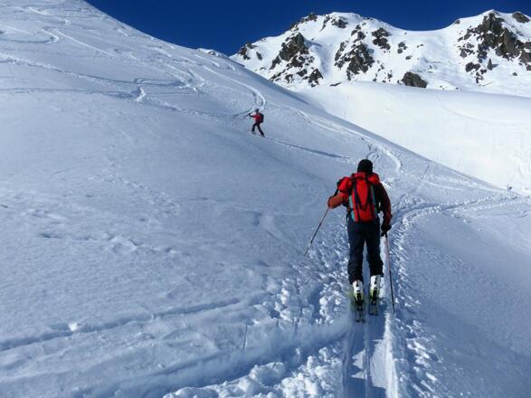 Anstieg ins Hochtal