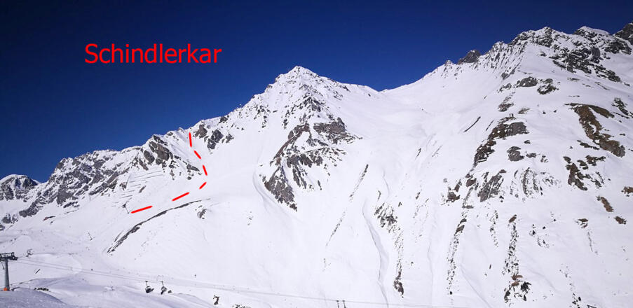 Der 2te Teil der Abfahrt