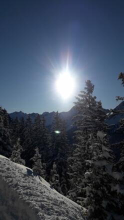Winterwanderweg Feldring Alm