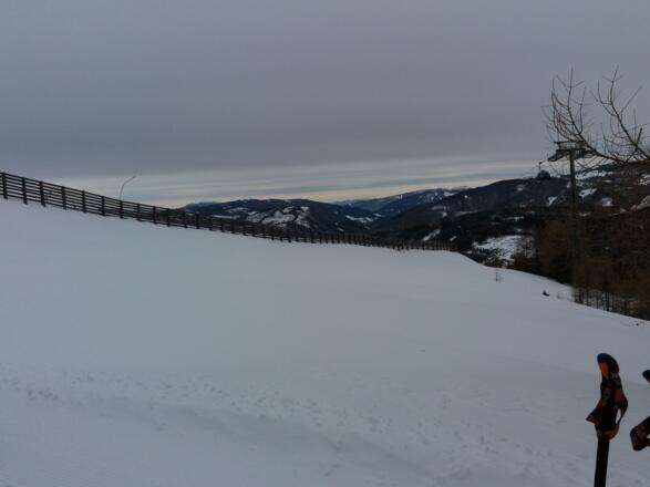Die Kösselbacheralm liegt vor uns._Samstag, 30. Dezember 2017 12:05:02