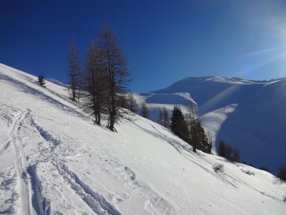 Blick zum Frader Staller (Wechseljoch)