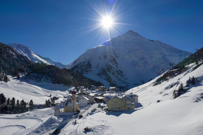 Das Bergsteigerdorf Vent auf 1.900 m