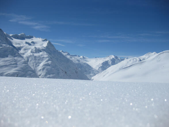 Unberührte Winterlandschaft