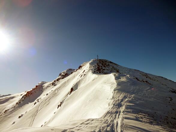 Die letzten Meter zum Gipfel