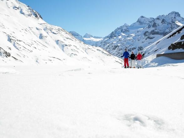 Winterwandern in der Silvretta-Bielerhöhe