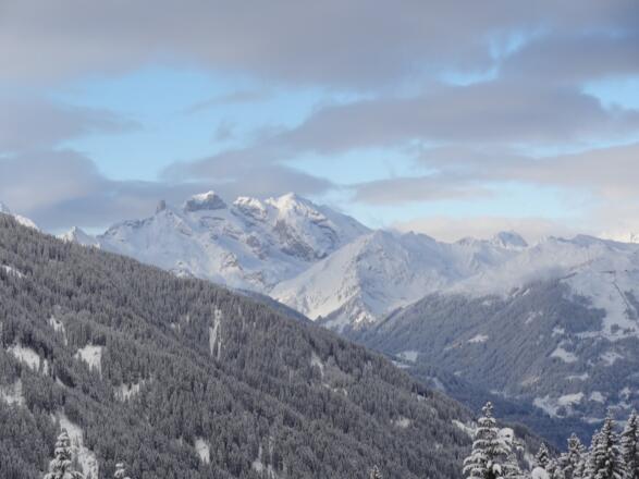 Blick vom Fellimännle Gipfel mit den 3 Türmen