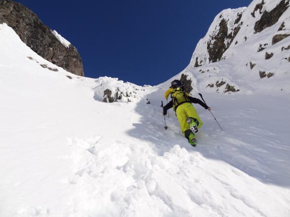 Aufstieg auf die Lopsitze vom Silbertal im Montafon