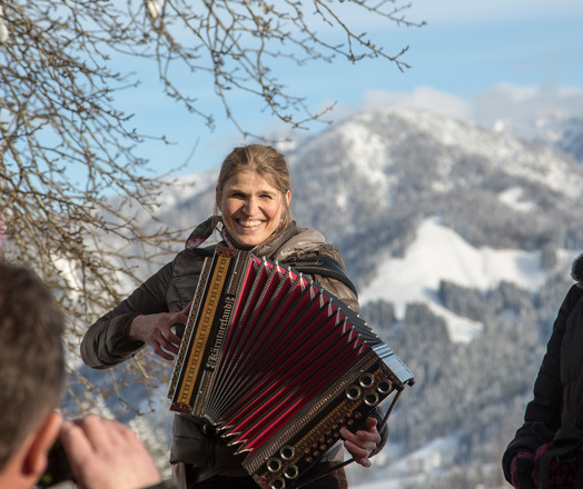 Wirtin Monika von der Eiblberg Einkehr