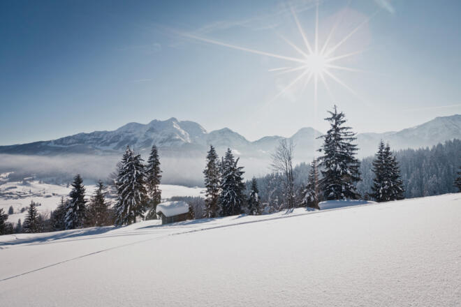 Winterlandschaft Hochfilzen