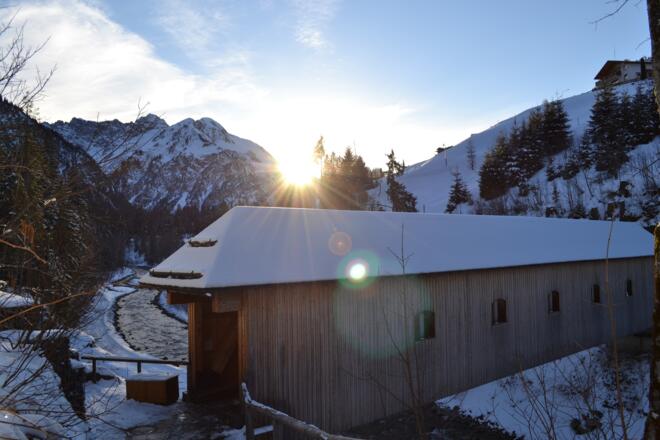 Über den Höflerweg zurück nach Mittelberg