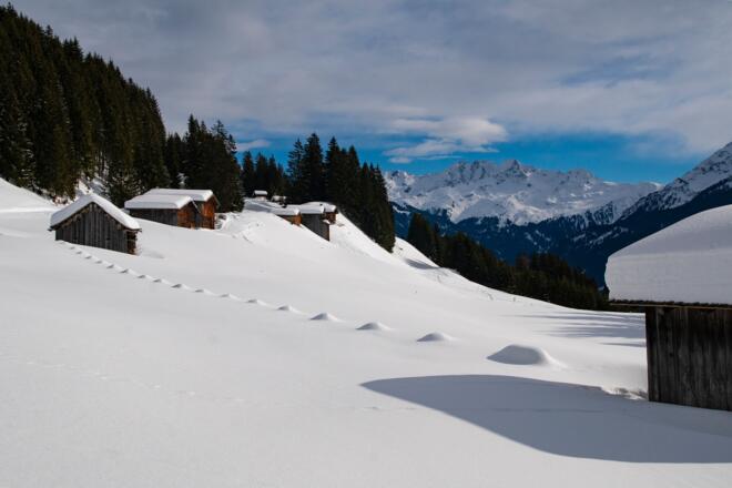 Schneeschuhwanderng Wannaköpfe