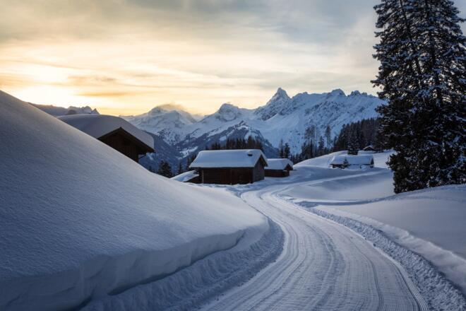 Winterwandern Fritzensee