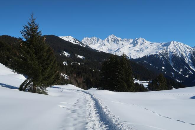 Richtung Panoramagasthof Kristberg