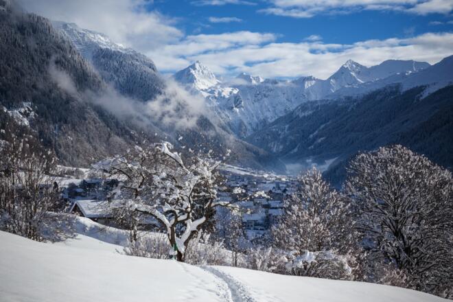 Winterlandschaft St. Gallenkirch