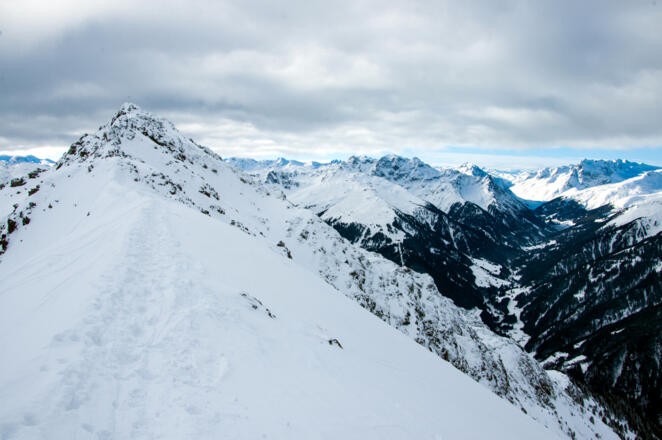 Aufstieg auf die Zamangspitze