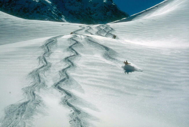 Abfahrt vom Tajatörl