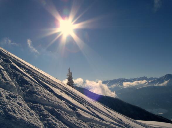 Erste Pulverträume zu Beginn der Saison