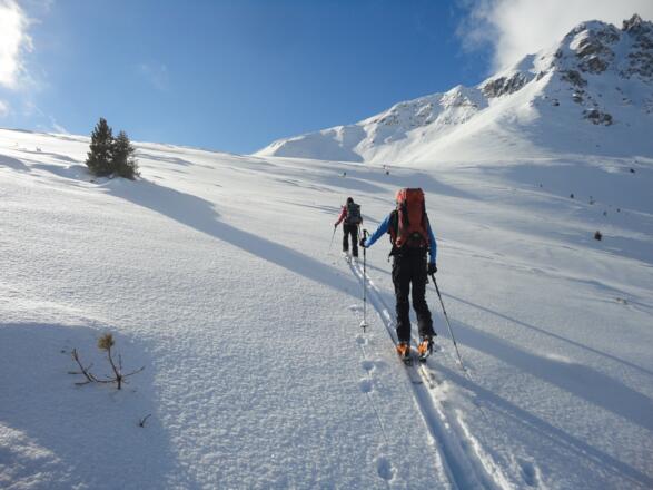 Aufstieg zum Schöpfing