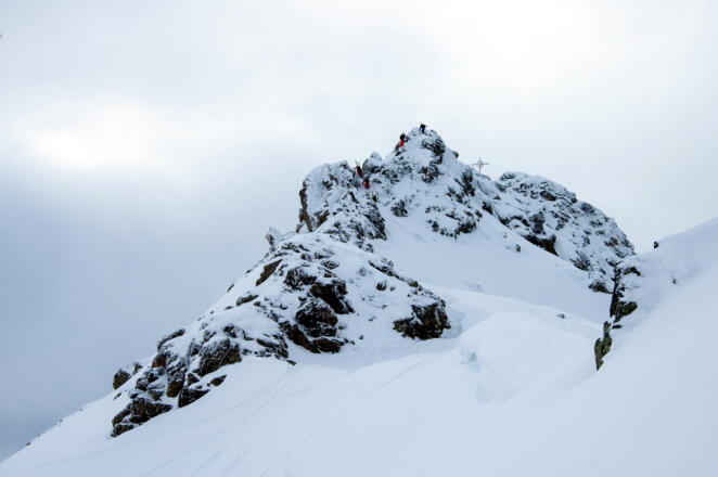 Aufstieg auf die Zamangspitze