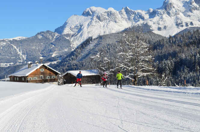 Göglgut Start der Panoramaloipe