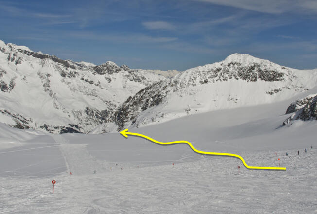 RUN 6 The Wall - EINFAHRT ZUSAMMEN MIT SKIROUTE FERNAU MAUER