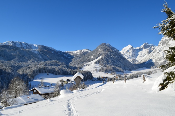 Winter im Lammertal