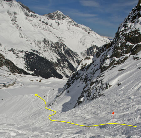 RUN 6 The Wall - WENN SICH DIE RINNE WEITET, MÖGLICHST RECHTS QUEREN...