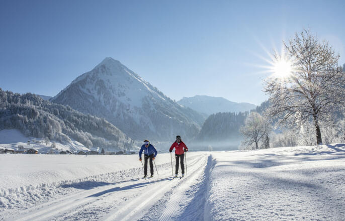 Langlaufen in Schoppernau
