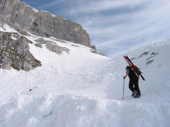 Aufstieg Sulzfluh durchs Gemstobel