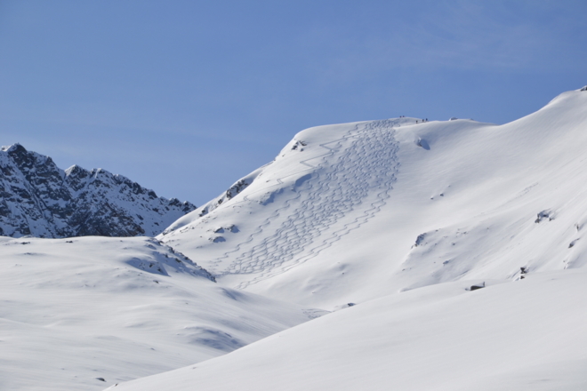 Aufstieg Mandlkogel
