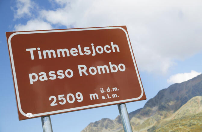 Timmelsjoch 2509m