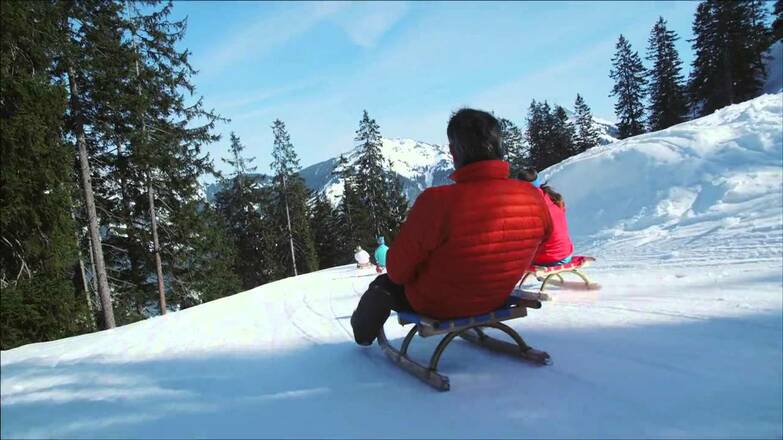 Rodeln im Tannheimer Tal