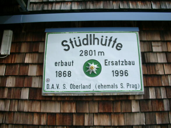 Ankunft Stüdlhütte 2801m