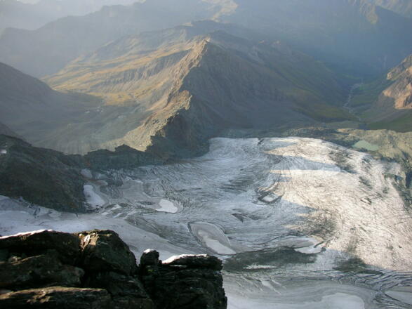 Ausblick auf das apere Ködnitzkees