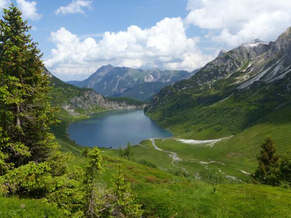 Blick zurück zum Tappenkarsee