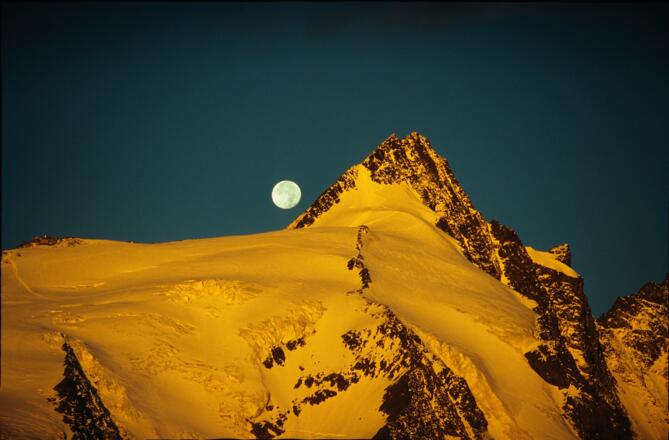 Sonnenaufgang am Großglockner