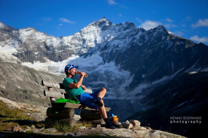 Entspannung nach einem langen Wandertag