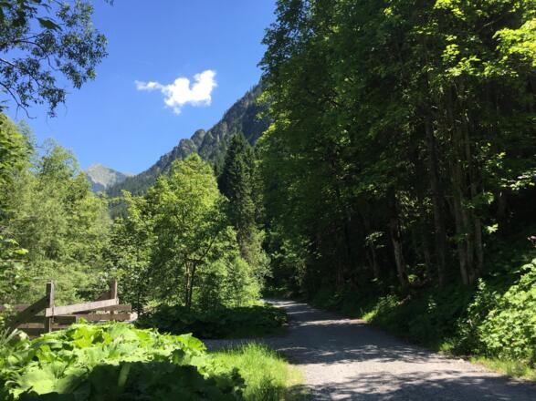 An der Breitach entlang