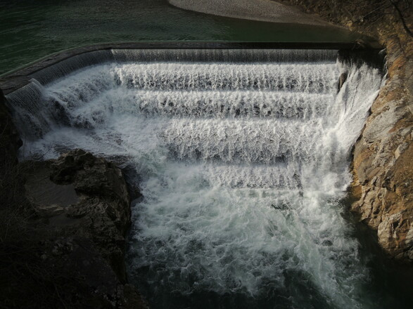 Der Lechfall bei Füssen