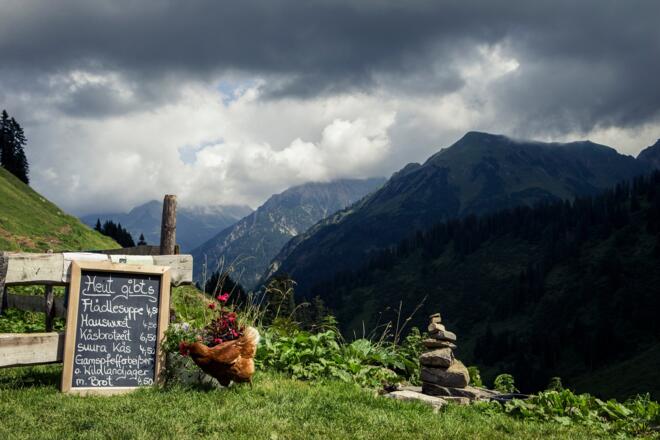 Wer kann an dieser Speisekarte vorübergehen?