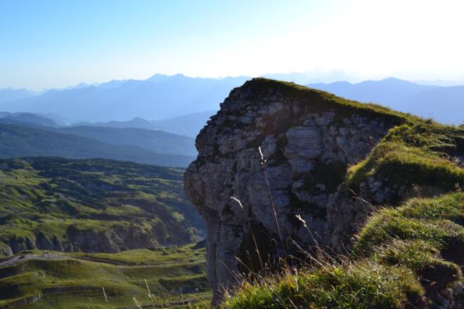 Auf dem Plateau angekommen