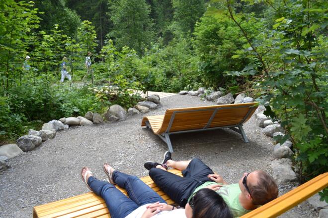 Güütschle (Liegen) am Breitachweg