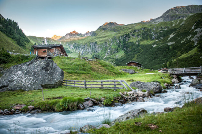 Aufstieg zur Regensburger Hütte